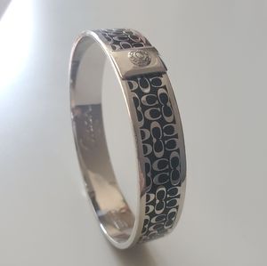 Coach Logo Bangle